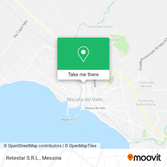Retestar S.R.L. map