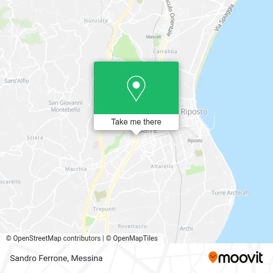 Sandro Ferrone map