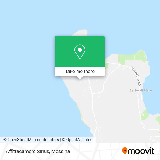 Affittacamere Sirius map