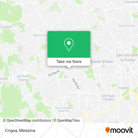 Crigea map