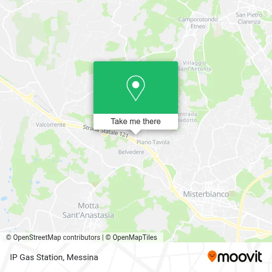IP Gas Station map