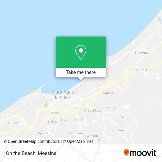 On the Beach map