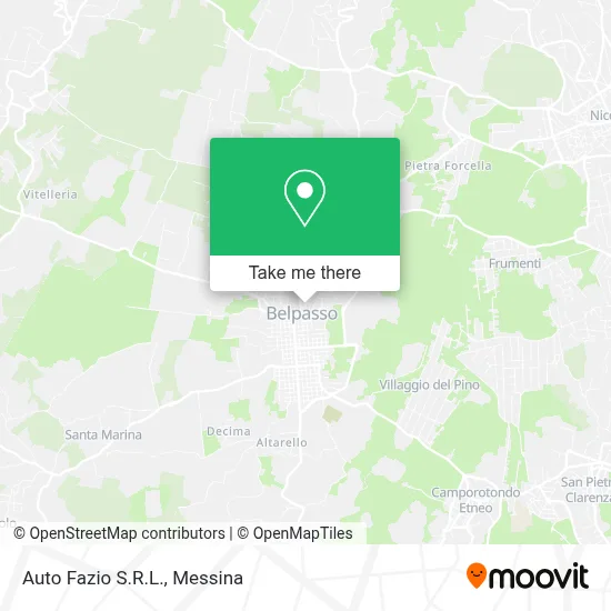 Auto Fazio S.R.L. map