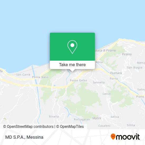 MD S.P.A. map