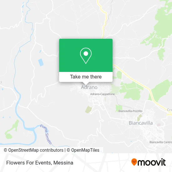 Flowers For Events map
