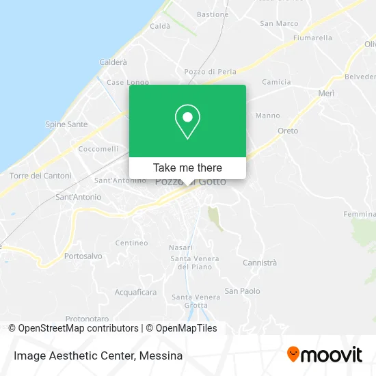 Image Aesthetic Center map