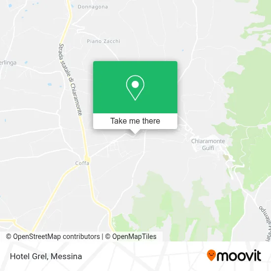 Hotel Grel map