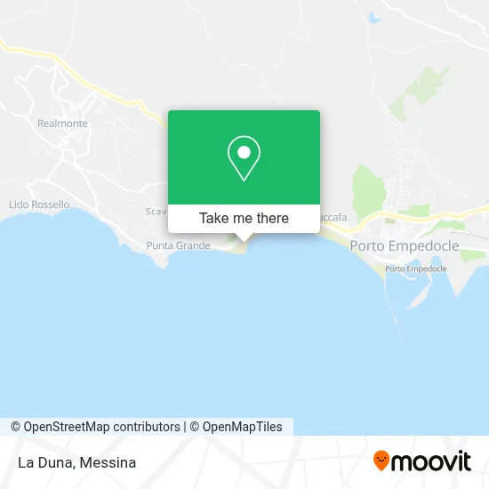 La Duna map
