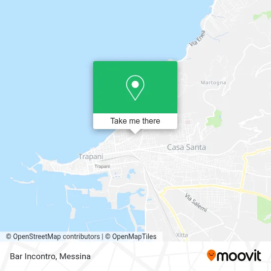Bar Incontro map
