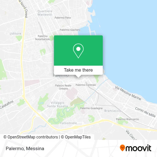 Palermo map