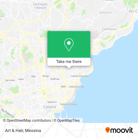 Art & Hair map