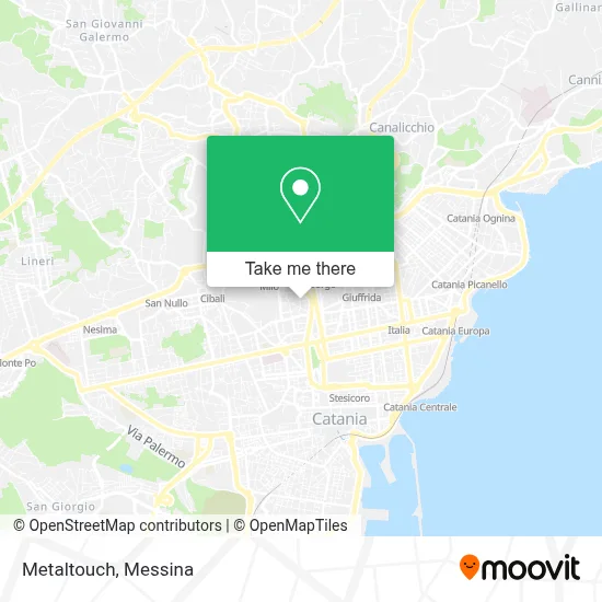 Metaltouch map
