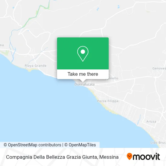 Compagnia Della Bellezza Grazia Giunta map