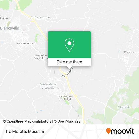 Tre Moretti map