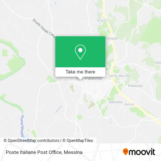 Poste Italiane Post Office map