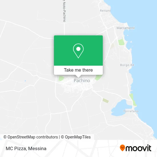 MC Pizza map