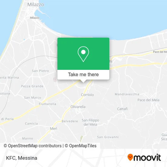 KFC map