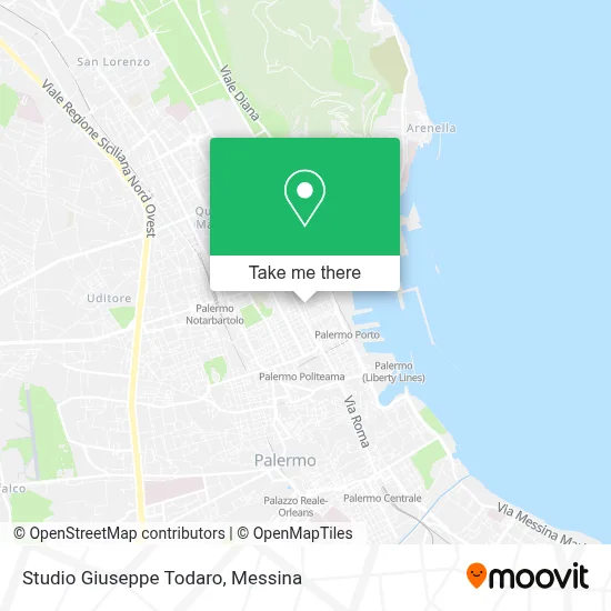 Studio Giuseppe Todaro map