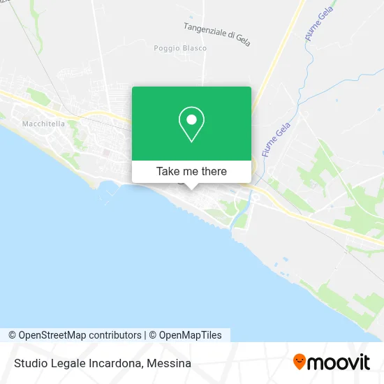 Studio Legale Incardona map