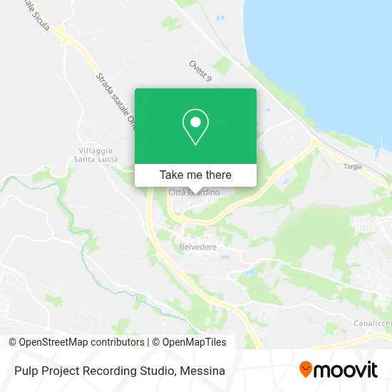 Pulp Project Recording Studio map