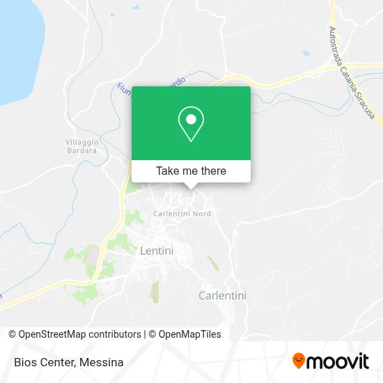 Bios Center map