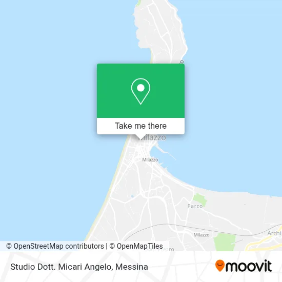 Studio Dott. Micari Angelo map