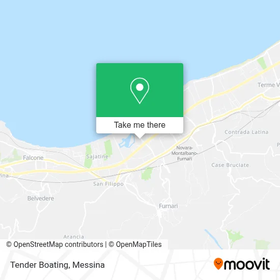 Tender Boating map