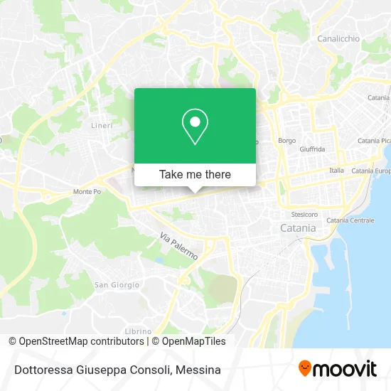 Dottoressa Giuseppa Consoli map