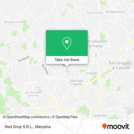 Red Drop S.R.L. map