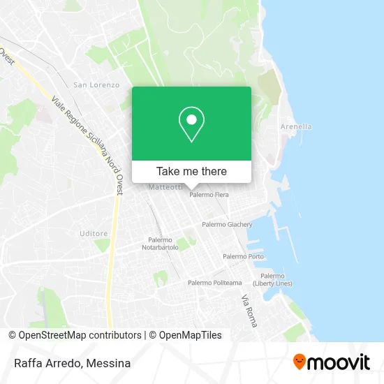 Raffa Arredo map