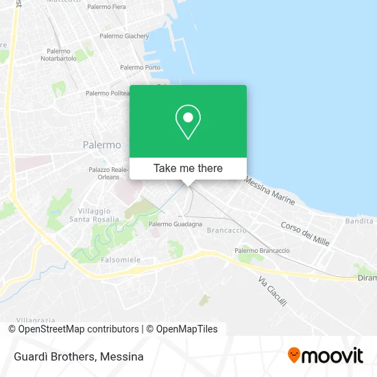 Guardì Brothers map