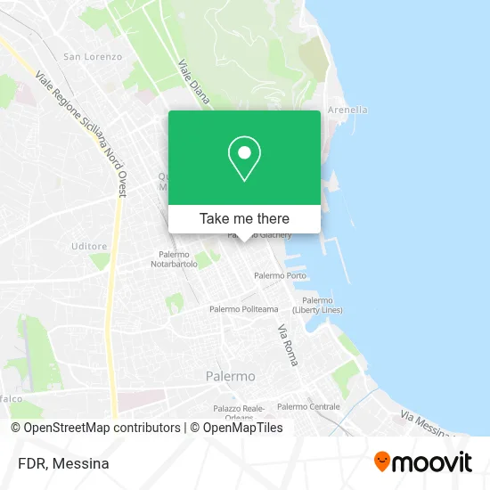 FDR map