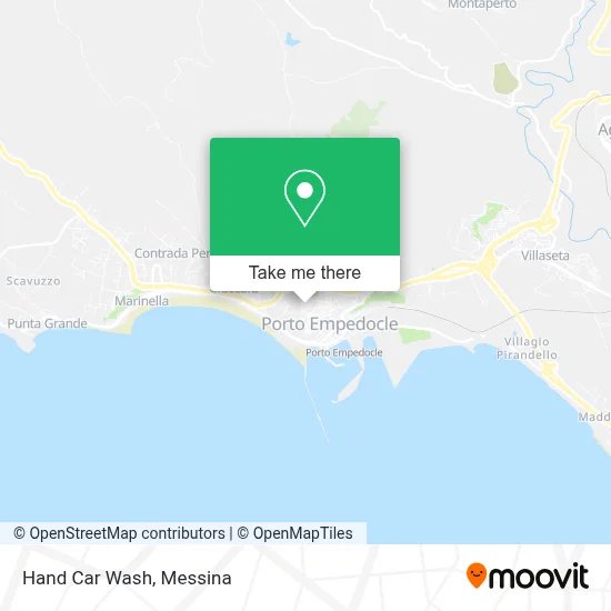 Hand Car Wash map