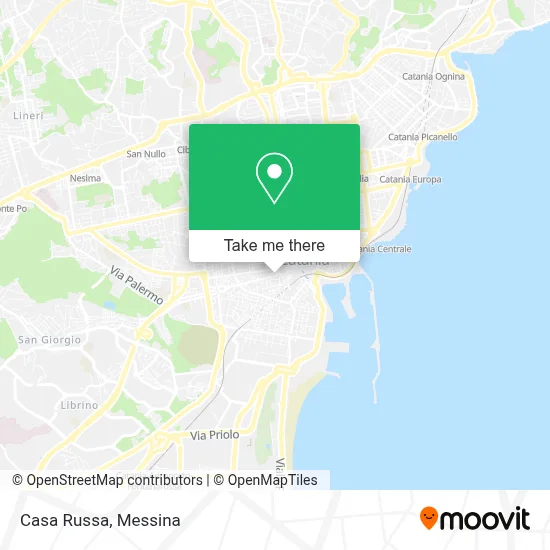 Casa Russa map