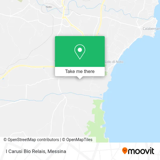 I Carusi Bio Relais map