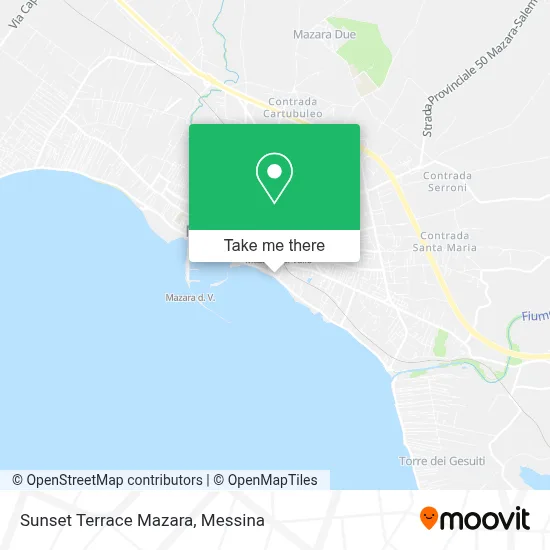 Sunset Terrace Mazara map