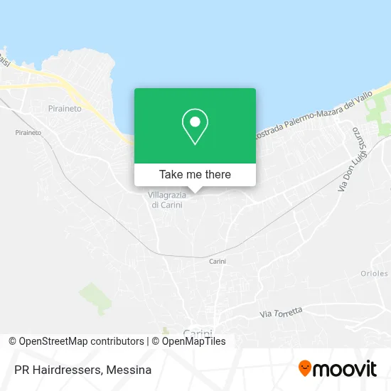 PR Hairdressers map