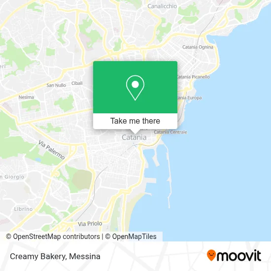 Creamy Bakery map