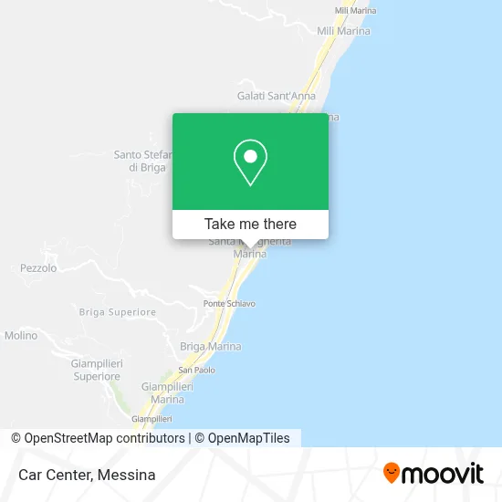 Car Center map
