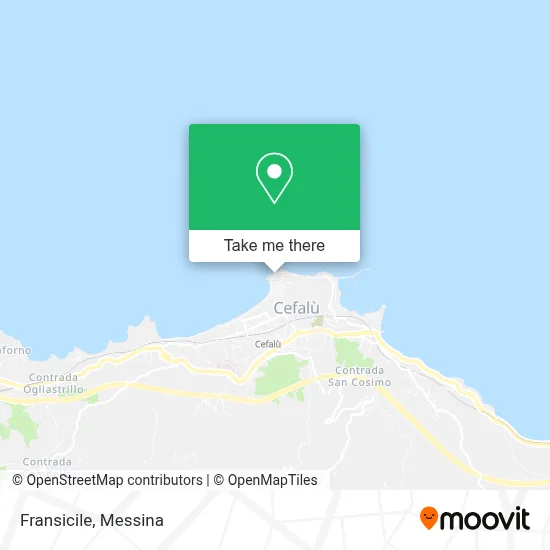 Fransicile map