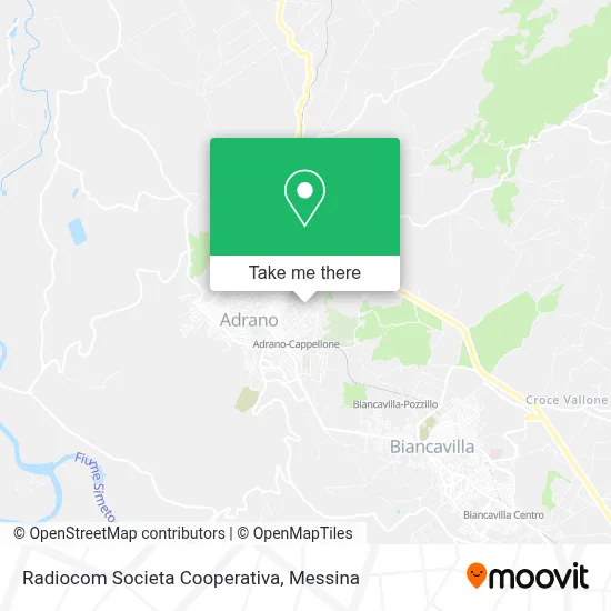Radiocom Societa Cooperativa map
