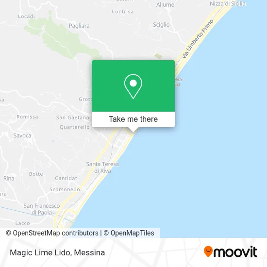 Magic Lime Lido map