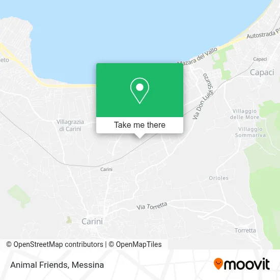 Animal Friends map