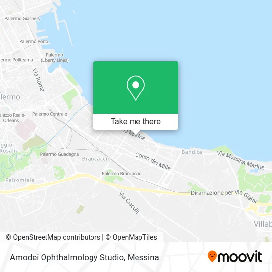 Amodei Ophthalmology Studio map