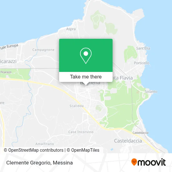 Clemente Gregorio map