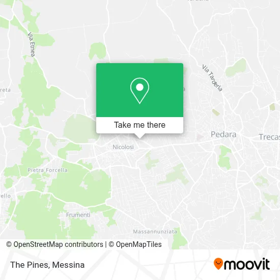 The Pines map