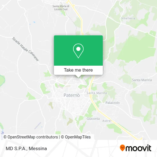 MD S.P.A. map