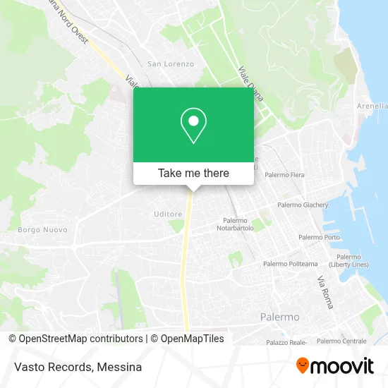 Vasto Records map