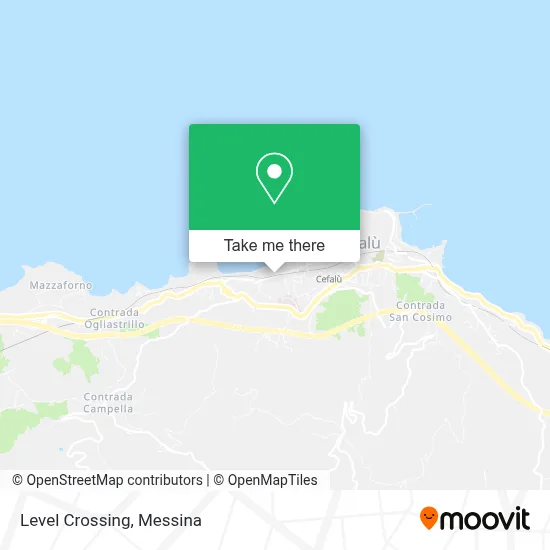 Level Crossing map