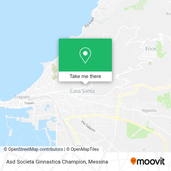 Asd Societa Ginnastica Champion map